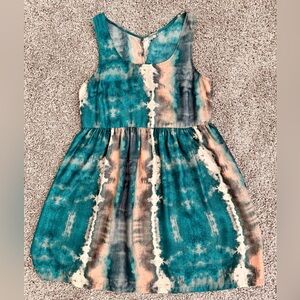 Tie Dye Mini Dress